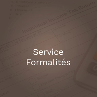 Photo de Monsieur Service FORMALIT&Eacute;S